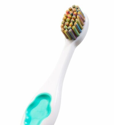 MONTCAROTTE Green Kids Toothbrush  Детская зубная кисточка Зеленая 1+